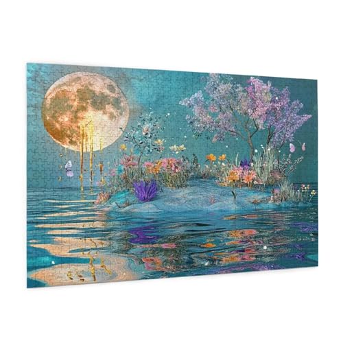 Retro Puzzle 5000 Teile Erwachsene Puzzle Landschaft Muster Design mit Geschenkbox-Verpackung als Geschenk für Frauen, Anspruchsvolle Familienaktivität für Anfänger, Zimmer Deko 105 x 156 cm -1499y Retro Puzzle 5000 Teile Erwachsene Puzzle Landschaft Muster Design mit Geschenkbox-Verpackung als Geschenk für Frauen, Anspruchsvolle Familienaktivität für Anfänger, Zimmer Deko 105 x 156 cm -1499y von Zyupwjyy