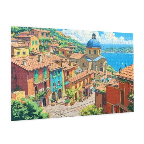 Rom Puzzle 300 Teile Erwachsene Puzzle Landschaft Muster Design mit Geschenkbox-Verpackung als Geschenk für Frauen, Anspruchsvolle Familienaktivität für Anfänger, Zimmer Deko 40 x 28 cm -830y Rom Puzzle 300 Teile Erwachsene Puzzle Landschaft Muster Design mit Geschenkbox-Verpackung als Geschenk für Frauen, Anspruchsvolle Familienaktivität für Anfänger, Zimmer Deko 40 x 28 cm -830y von Zyupwjyy
