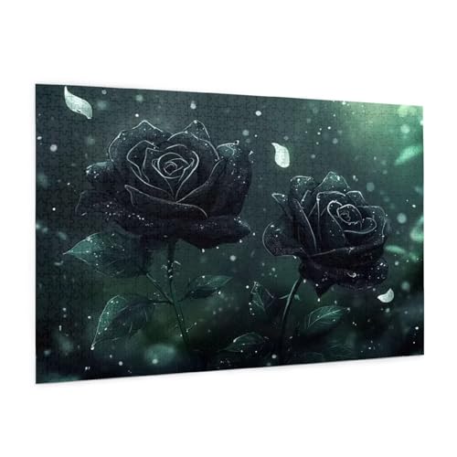 Rose Puzzle 300 Teile Erwachsene Puzzle Landschaft Muster Design mit Geschenkbox-Verpackung als Geschenk für Frauen, Anspruchsvolle Familienaktivität für Anfänger, Zimmer Deko 40 x 28 cm -920y Rose Puzzle 300 Teile Erwachsene Puzzle Landschaft Muster Design mit Geschenkbox-Verpackung als Geschenk für Frauen, Anspruchsvolle Familienaktivität für Anfänger, Zimmer Deko 40 x 28 cm -920y von Zyupwjyy
