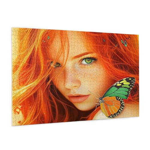 Schmetterling Puzzle 2000 Teile Erwachsene Puzzle Mädchen Muster Design mit Geschenkbox-Verpackung als Geschenk für Frauen, Anspruchsvolle Familienaktivität für Anfänger,Zimmer Deko 99 x 70 cm -1708y Schmetterling Puzzle 2000 Teile Erwachsene Puzzle Mädchen Muster Design mit Geschenkbox-Verpackung als Geschenk für Frauen, Anspruchsvolle Familienaktivität für Anfänger,Zimmer Deko 99 x 70 cm -1708y von Zyupwjyy