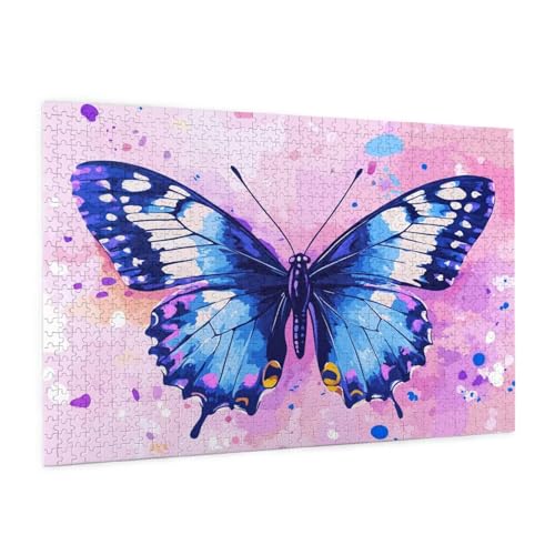 Schmetterling Puzzle 300 Teile Erwachsene Puzzle Landschaft Muster Design mit Geschenkbox-Verpackung als Geschenk für Frauen, Anspruchsvolle Familienaktivität für Anfänger, Zimmer Deko 40x28 cm -460y Schmetterling Puzzle 300 Teile Erwachsene Puzzle Landschaft Muster Design mit Geschenkbox-Verpackung als Geschenk für Frauen, Anspruchsvolle Familienaktivität für Anfänger, Zimmer Deko 40x28 cm -460y von Zyupwjyy