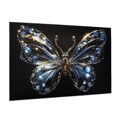 Schmetterling Puzzle 5000 Teile Erwachsene Puzzle Kristall Muster mit Geschenkbox-Verpackung als Geschenk für Frauen, Anspruchsvolle Familienaktivität für Anfänger, Zimmer Deko 105x156 cm -1717y Schmetterling Puzzle 5000 Teile Erwachsene Puzzle Kristall Muster mit Geschenkbox-Verpackung als Geschenk für Frauen, Anspruchsvolle Familienaktivität für Anfänger, Zimmer Deko 105x156 cm -1717y von Zyupwjyy