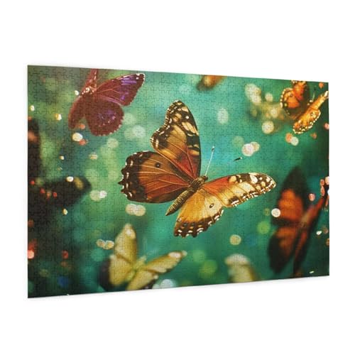 Schmetterling Puzzle 5000 Teile Erwachsene Puzzle Tier Muster Design mit Geschenkbox-Verpackung als Geschenk für Frauen, Anspruchsvolle Familienaktivität für Anfänger, Zimmer Deko 105 x 156 cm -1685y Schmetterling Puzzle 5000 Teile Erwachsene Puzzle Tier Muster Design mit Geschenkbox-Verpackung als Geschenk für Frauen, Anspruchsvolle Familienaktivität für Anfänger, Zimmer Deko 105 x 156 cm -1685y von Zyupwjyy