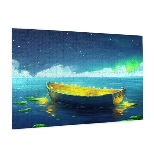 Segelboot Puzzle 2000 Teile Erwachsene Puzzle Meer Muster Design mit Geschenkbox-Verpackung als Geschenk für Frauen, Anspruchsvolle Familienaktivität für Anfänger, Zimmer Deko 99 x 70 cm -1413y Segelboot Puzzle 2000 Teile Erwachsene Puzzle Meer Muster Design mit Geschenkbox-Verpackung als Geschenk für Frauen, Anspruchsvolle Familienaktivität für Anfänger, Zimmer Deko 99 x 70 cm -1413y von Zyupwjyy