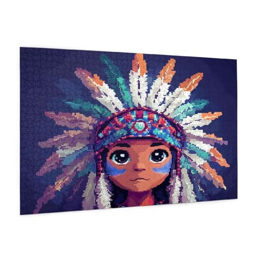 Stamm Puzzle 2000 Teile Erwachsene Puzzle Junge Muster Design mit Geschenkbox-Verpackung als Geschenk für Frauen, Anspruchsvolle Familienaktivität für Erwachsene Anfänger, Zimmer Deko 99 x 70 cm -15y Stamm Puzzle 2000 Teile Erwachsene Puzzle Junge Muster Design mit Geschenkbox-Verpackung als Geschenk für Frauen, Anspruchsvolle Familienaktivität für Erwachsene Anfänger, Zimmer Deko 99 x 70 cm -15y von Zyupwjyy