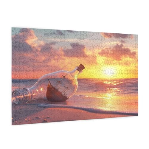 Strand Puzzle 1000 Teile Erwachsene Puzzle Landschaft Muster Design mit Geschenkbox-Verpackung als Geschenk für Frauen, Anspruchsvolle Familienaktivität für Anfänger, Zimmer Deko 75 x 50 cm -448y Strand Puzzle 1000 Teile Erwachsene Puzzle Landschaft Muster Design mit Geschenkbox-Verpackung als Geschenk für Frauen, Anspruchsvolle Familienaktivität für Anfänger, Zimmer Deko 75 x 50 cm -448y von Zyupwjyy
