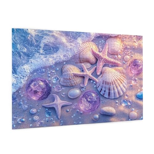 Strand Puzzle 2000 Teile Erwachsene Puzzle Hülse Muster Design mit Geschenkbox-Verpackung als Geschenk für Frauen, Anspruchsvolle Familienaktivität für Anfänger, Zimmer Deko 99 x 70 cm -1639y Strand Puzzle 2000 Teile Erwachsene Puzzle Hülse Muster Design mit Geschenkbox-Verpackung als Geschenk für Frauen, Anspruchsvolle Familienaktivität für Anfänger, Zimmer Deko 99 x 70 cm -1639y von Zyupwjyy