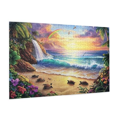 Strand Puzzle 5000 Teile Erwachsene Puzzle Landschaft Muster Design mit Geschenkbox-Verpackung als Geschenk für Frauen, Anspruchsvolle Familienaktivität für Anfänger, Zimmer Deko 105 x 156 cm -1641y Strand Puzzle 5000 Teile Erwachsene Puzzle Landschaft Muster Design mit Geschenkbox-Verpackung als Geschenk für Frauen, Anspruchsvolle Familienaktivität für Anfänger, Zimmer Deko 105 x 156 cm -1641y von Zyupwjyy