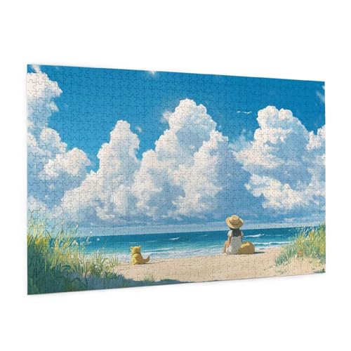 Strand Puzzle 5000 Teile Erwachsene Puzzle Mädchen Muster Design mit Geschenkbox-Verpackung als Geschenk für Frauen, Anspruchsvolle Familienaktivität für Anfänger, Zimmer Deko 105 x 156 cm -1658y Strand Puzzle 5000 Teile Erwachsene Puzzle Mädchen Muster Design mit Geschenkbox-Verpackung als Geschenk für Frauen, Anspruchsvolle Familienaktivität für Anfänger, Zimmer Deko 105 x 156 cm -1658y von Zyupwjyy