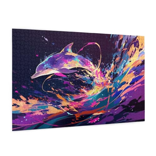 Tier Puzzle 2000 Teile Erwachsene Puzzle Abstrakt Muster Design mit Geschenkbox-Verpackung als Geschenk für Frauen, Anspruchsvolle Familienaktivität für Anfänger, Zimmer Deko 99 x 70 cm -1308y von Zyupwjyy