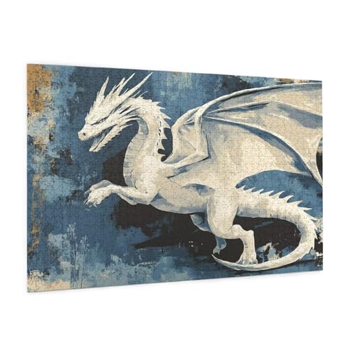 Tier Puzzle 2000 Teile Erwachsene Puzzle Drachen Muster Design mit Geschenkbox-Verpackung als Geschenk für Frauen, Anspruchsvolle Familienaktivität für Anfänger, Zimmer Deko 99 x 70 cm -175y Tier Puzzle 2000 Teile Erwachsene Puzzle Drachen Muster Design mit Geschenkbox-Verpackung als Geschenk für Frauen, Anspruchsvolle Familienaktivität für Anfänger, Zimmer Deko 99 x 70 cm -175y von Zyupwjyy