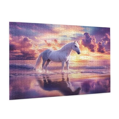 Tier Puzzle 300 Teile Erwachsene Puzzle Strand Muster Design mit Geschenkbox-Verpackung als Geschenk für Frauen, Anspruchsvolle Familienaktivität für Erwachsene Anfänger, Zimmer Deko 40 x 28 cm -856y Tier Puzzle 300 Teile Erwachsene Puzzle Strand Muster Design mit Geschenkbox-Verpackung als Geschenk für Frauen, Anspruchsvolle Familienaktivität für Erwachsene Anfänger, Zimmer Deko 40 x 28 cm -856y von Zyupwjyy