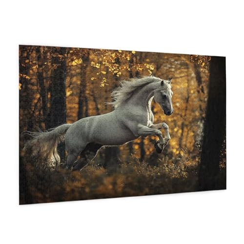 Tier Puzzle 300 Teile Erwachsene Puzzle Tier Muster Design mit Geschenkbox-Verpackung als Geschenk für Frauen, Anspruchsvolle Familienaktivität für Erwachsene Anfänger, Zimmer Deko 40 x 28 cm -2057y von Zyupwjyy