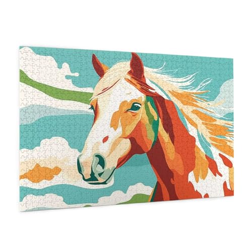 Tier Puzzle 300 Teile Erwachsene Puzzle Tier Muster Design mit Geschenkbox-Verpackung als Geschenk für Frauen, Anspruchsvolle Familienaktivität für Erwachsene Anfänger, Zimmer Deko 40 x 28 cm -2062y von Zyupwjyy