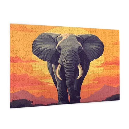 Tier Puzzle 5000 Teile Erwachsene Puzzle Elefant Muster Design mit Geschenkbox-Verpackung als Geschenk für Frauen, Anspruchsvolle Familienaktivität für Anfänger, Zimmer Deko 105 x 156 cm -1314y Tier Puzzle 5000 Teile Erwachsene Puzzle Elefant Muster Design mit Geschenkbox-Verpackung als Geschenk für Frauen, Anspruchsvolle Familienaktivität für Anfänger, Zimmer Deko 105 x 156 cm -1314y von Zyupwjyy