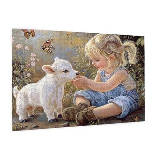 Tier Puzzle 5000 Teile Erwachsene Puzzle Mädchen Muster Design mit Geschenkbox-Verpackung als Geschenk für Frauen, Anspruchsvolle Familienaktivität für Anfänger, Zimmer Deko 105 x 156 cm -1372y Tier Puzzle 5000 Teile Erwachsene Puzzle Mädchen Muster Design mit Geschenkbox-Verpackung als Geschenk für Frauen, Anspruchsvolle Familienaktivität für Anfänger, Zimmer Deko 105 x 156 cm -1372y von Zyupwjyy