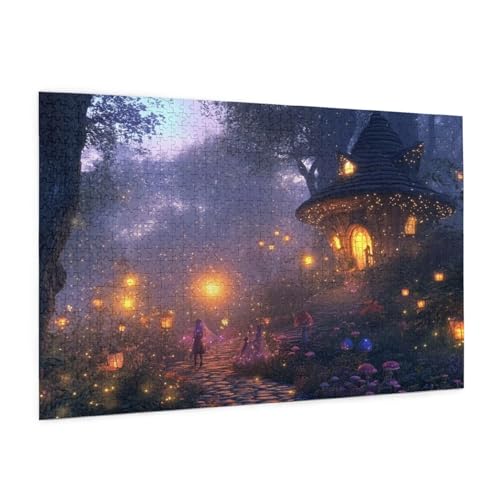Wald Puzzle 1000 Teile Erwachsene Puzzle Landschaft Muster Design mit Geschenkbox-Verpackung als Geschenk für Frauen, Anspruchsvolle Familienaktivität für Anfänger, Zimmer Deko 75 x 50 cm -76y Wald Puzzle 1000 Teile Erwachsene Puzzle Landschaft Muster Design mit Geschenkbox-Verpackung als Geschenk für Frauen, Anspruchsvolle Familienaktivität für Anfänger, Zimmer Deko 75 x 50 cm -76y von Zyupwjyy