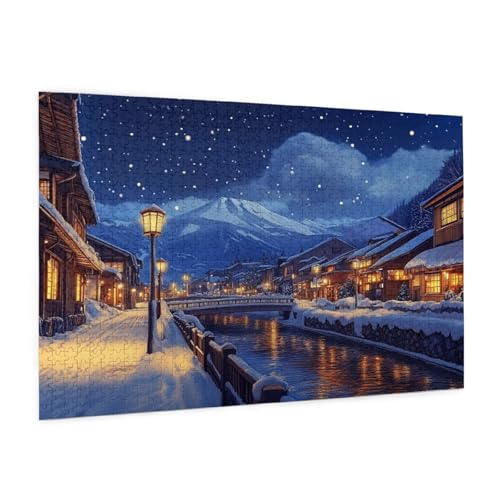 Winter Puzzle 2000 Teile Erwachsene Puzzle Stadt Muster Design mit Geschenkbox-Verpackung als Geschenk für Frauen, Anspruchsvolle Familienaktivität für Anfänger, Zimmer Deko 99 x 70 cm -100y Winter Puzzle 2000 Teile Erwachsene Puzzle Stadt Muster Design mit Geschenkbox-Verpackung als Geschenk für Frauen, Anspruchsvolle Familienaktivität für Anfänger, Zimmer Deko 99 x 70 cm -100y von Zyupwjyy