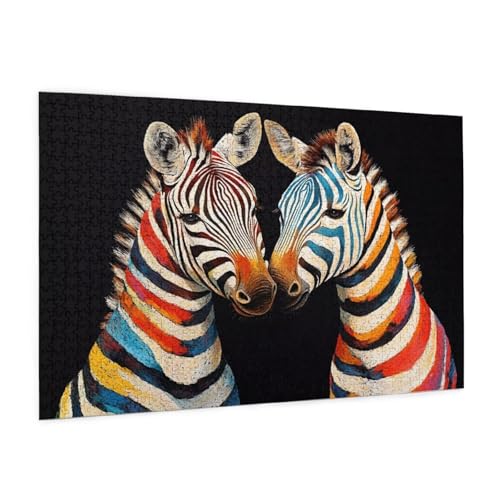 Zebra Puzzle 300 Teile Erwachsene Puzzle Tier Muster Design mit Geschenkbox-Verpackung als Geschenk für Frauen, Anspruchsvolle Familienaktivität für Erwachsene Anfänger, Zimmer Deko 40 x 28 cm -1150y Zebra Puzzle 300 Teile Erwachsene Puzzle Tier Muster Design mit Geschenkbox-Verpackung als Geschenk für Frauen, Anspruchsvolle Familienaktivität für Erwachsene Anfänger, Zimmer Deko 40 x 28 cm -1150y von Zyupwjyy
