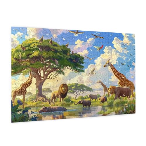 Zyupwjyy Tier Puzzle 5000 Teile Erwachsene Puzzle Wald Muster Design mit Geschenkbox-Verpackung als Geschenk für Frauen, Anspruchsvolle Familienaktivität für Anfänger, Zimmer Deko 105 x 156 cm -1376y Zyupwjyy Tier Puzzle 5000 Teile Erwachsene Puzzle Wald Muster Design mit Geschenkbox-Verpackung als Geschenk für Frauen, Anspruchsvolle Familienaktivität für Anfänger, Zimmer Deko 105 x 156 cm -1376y von Zyupwjyy