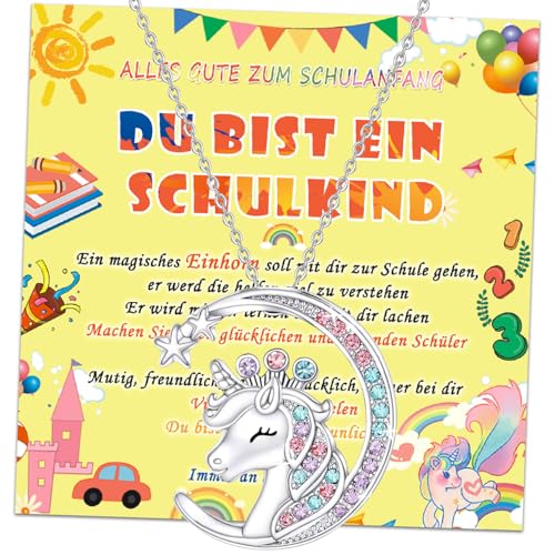 a ray of sunshine Einhorn Halskette Schulkind 2025,Schulanfang Glücksbringer Erster Schultag,Einschulung Schultüte Füllung Geschenk,Schulanfang Geschenke zur Einschulung Mädchen a ray of sunshine Einhorn Halskette Schulkind 2025,Schulanfang Glücksbringer Erster Schultag,Einschulung Schultüte Füllung Geschenk,Schulanfang Geschenke zur Einschulung Mädchen von a ray of sunshine