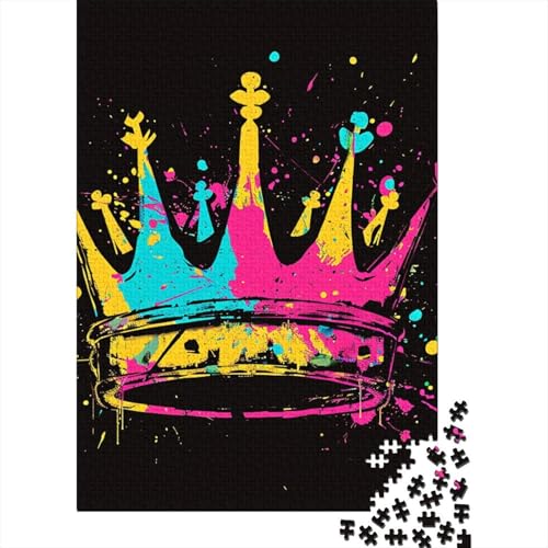 Hip Hop Crown Puzzle Fun Premium Karton Puzzle für Erwachsene Teenager Ostergeschenke 70x50cm/1000 Teile Hip Hop Crown Puzzle Fun Premium Karton Puzzle für Erwachsene Teenager Ostergeschenke 70x50cm/1000 Teile von aaaaab