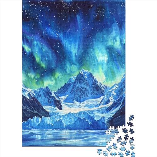 Nordlichter-Puzzle, Lernspiele, Familienaktivitäten, Premium-Karton-Puzzle für Frauen und Männer, Ostergeschenk, 70 x 50 cm/1000 Teile Nordlichter-Puzzle, Lernspiele, Familienaktivitäten, Premium-Karton-Puzzle für Frauen und Männer, Ostergeschenk, 70 x 50 cm/1000 Teile von aaaaab