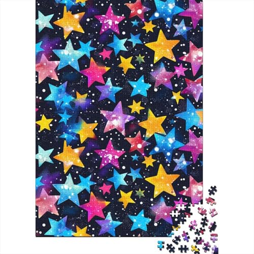 Puzzle mit vielen Sternenmuster, Lernspiele, Familienaktivitäten, Premium-Karton-Puzzle für Frauen und Männer, Ostergeschenk, 70 x 50 cm/1000 Teile Puzzle mit vielen Sternenmuster, Lernspiele, Familienaktivitäten, Premium-Karton-Puzzle für Frauen und Männer, Ostergeschenk, 70 x 50 cm/1000 Teile von aaaaab