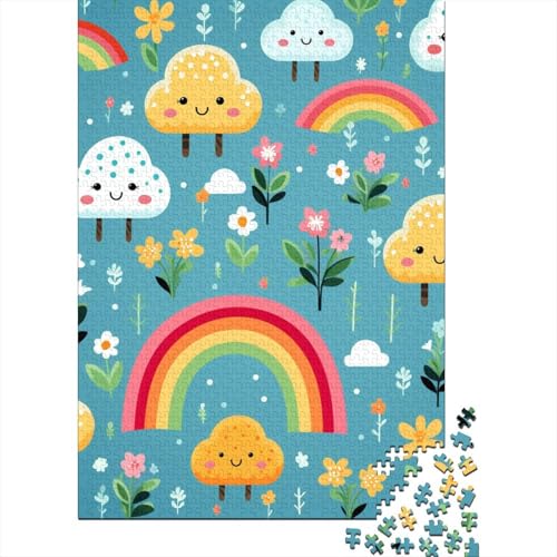 Regenbogen-Puzzle, Lernspiele, Familienaktivitäten, Premium-Karton-Puzzle für Frauen und Männer, Ostergeschenk, 70 x 50 cm/1000 Teile Regenbogen-Puzzle, Lernspiele, Familienaktivitäten, Premium-Karton-Puzzle für Frauen und Männer, Ostergeschenk, 70 x 50 cm/1000 Teile von aaaaab