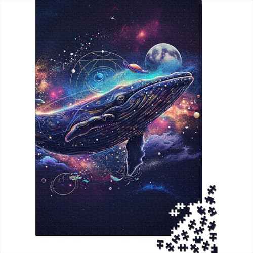 Wal-Puzzle, präzises ineinander greifendes rechteckiges Papierpuzzle für Jungen oder Mädchen, 70 x 50 cm/1000 Teile von aaaaab