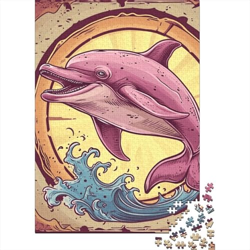 Wal-Puzzle-Spaß, Premium-Karton-Puzzle für Jungen oder Mädchen, 70 x 50 cm, 1000 Teile von aaaaab