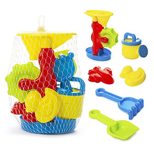 abeec Wassermühle Strandspielzeug Set - Outdoor Wasser und Sand Spielzeug für Kinder ab 18 Monaten - Set beinhaltet: Wassermühle, Sandformen, Spaten und mehr - Strandspielzeug für Wasserspiel abeec Wassermühle Strandspielzeug Set - Outdoor Wasser und Sand Spielzeug für Kinder ab 18 Monaten - Set beinhaltet: Wassermühle, Sandformen, Spaten und mehr - Strandspielzeug für Wasserspiel von abeec