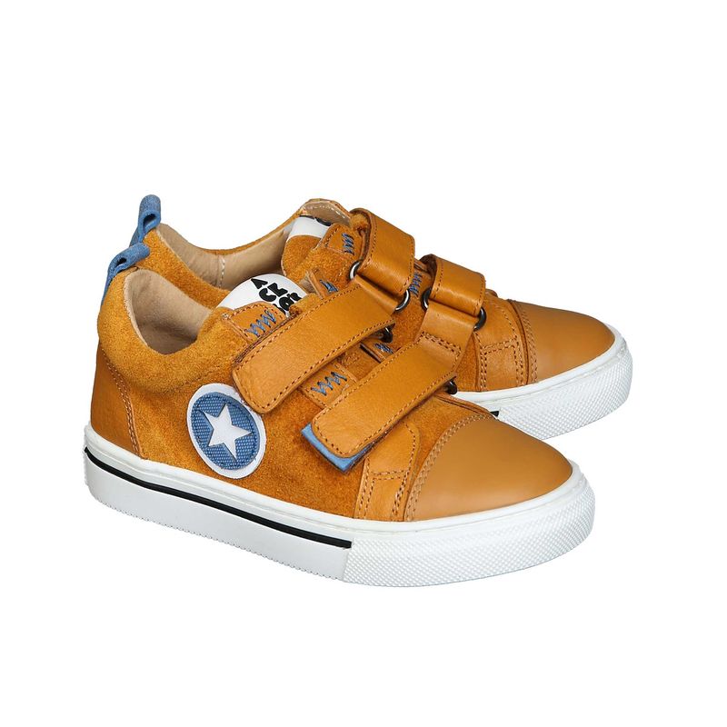 Klett-Halbschuhe ESTRELLA in mustard von acebos