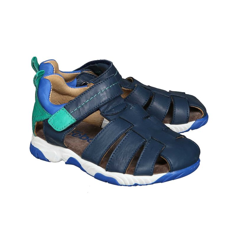 Klett-Sandalen KING AZUL mit Zehenschutz in jeans von acebos