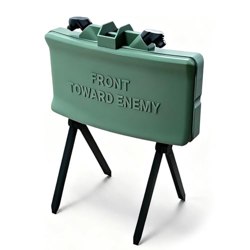 actoper Ring Cam Claymore Mine - Front Toward Enemy Fake Mine Prop, Doorbell - Compatible Prank Decor for Home (M18A1 Claymore Mine) von actoper