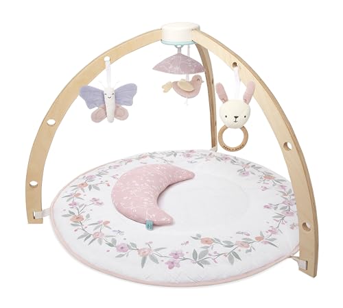 Aden + Anais Baby Spielmatte - Ma Fleur | Waschbar aus Holz & 100% Musselin Baumwolle, Plüsch Bauchzeit & Entwicklungskissen - 3 Kuscheltieren | Activity Bodenkissen für Babys | Newborn Essentials Aden + Anais Baby Spielmatte - Ma Fleur | Waschbar aus Holz & 100% Musselin Baumwolle, Plüsch Bauchzeit & Entwicklungskissen - 3 Kuscheltieren | Activity Bodenkissen für Babys | Newborn Essentials von aden + anais