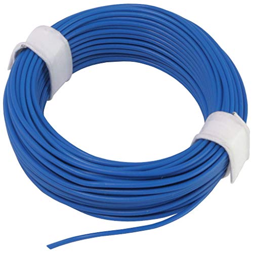Schaltlitze Eisenbahnlitze Blau 0,1mm 10Meter Aeronaut 745705 von aero-naut Modellbau