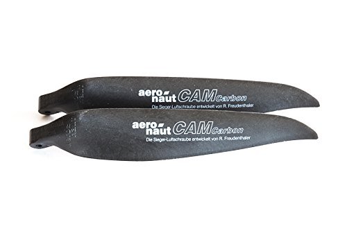 aero-naut Modellbau 723426 - Luftschraube - CAM-Carbon-Blätter, 9.5 x 5 Zoll by von Guoml