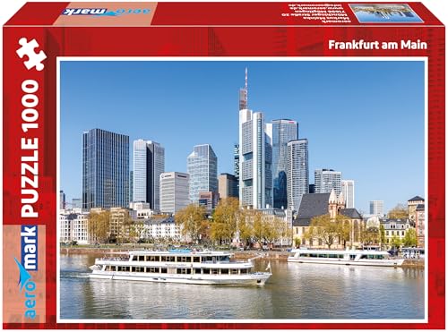 Aeromark Puzzle 1000 Teile Frankfurt am Main für Erwachsene und Kinder ab 12 Jahren im Format 68 x 48 cm Made in Germany Premium Qualität als Geschenk zu Weihnachten oder Geburtstag Puzzles Aeromark Puzzle 1000 Teile Frankfurt am Main für Erwachsene und Kinder ab 12 Jahren im Format 68 x 48 cm Made in Germany Premium Qualität als Geschenk zu Weihnachten oder Geburtstag Puzzles von aeromark