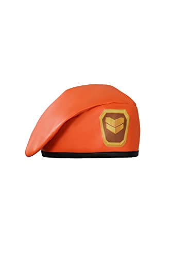 Agfosa Valorant Brimstone Cosplay Barett Military Cap Agent Army Hut Halloween Anime Prop Orange von agfosa