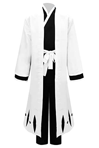 agfosa Aizen Cosplay Anime Outfit Sosuke Aizen Kimono Thousand Year Blood War Kostüm Gotei Uniform L von agfosa
