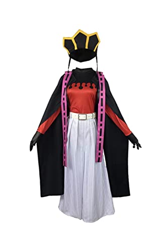 agfosa Demon Doma Cosplay Kostüm Kokushibo Outfit Anime Upper Rank Anzug für Halloween M von agfosa