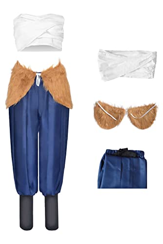 agfosa Inosuke Cosplay Demon Outfit für Damen Anime Inosuke Kostüm Full Set agfosa Inosuke Cosplay Demon Outfit für Damen Anime Inosuke Kostüm Full Set von agfosa