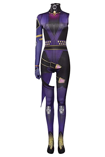 agfosa Reyna Cosplay Valorant Jumpsuit Agent Duelist Kostüm Anime Outfit für Party XXL von agfosa