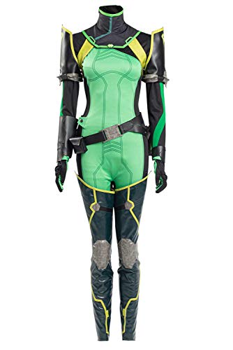 agfosa Valorant Cosplay Viper Kostüm Agent Controller Outfit Anime Anzug für Halloween Party von agfosa