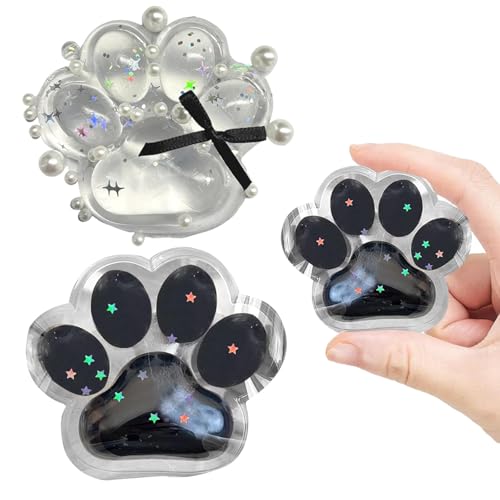 2 Stück Squishy Pfoten Cat Paw Squishy Toy Realistisches Katzenpfoten-Design,Katzenpfoten Squishy Katze für Kinder & Erwachsene Zum Entspannen, Taba Squishy Cat Weiches TPR-Material 2 Stück Squishy Pfoten Cat Paw Squishy Toy Realistisches Katzenpfoten-Design,Katzenpfoten Squishy Katze für Kinder & Erwachsene Zum Entspannen, Taba Squishy Cat Weiches TPR-Material von agogue