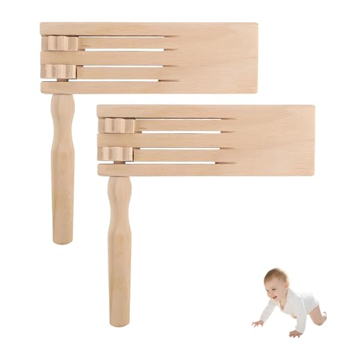 agogue 2 Stück Klapper, Holzratsche, Klapper Ostern, Holz Ratsche für Spiele Partys und Veranstaltungen Sportevents Feste und Feiern agogue 2 Stück Klapper, Holzratsche, Klapper Ostern, Holz Ratsche für Spiele Partys und Veranstaltungen Sportevents Feste und Feiern von agogue