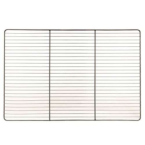 airbrush-city Grillrost Grillgitter Grill Rost Grillaufsatz 65x53cm verchromt eckig GN1/1 von airbrush-city