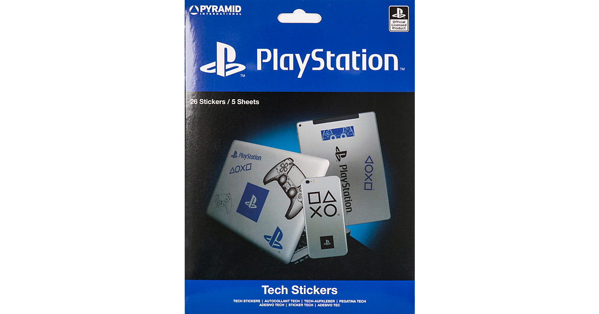 Tech Sticker PlayStation bunt von ak tronic
