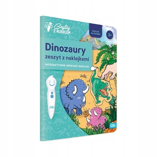 Albi Lesen Sie mit Albik Stickerheft DINOZAURY von albi